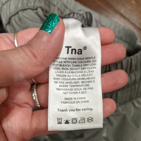 NWOT - 2XS (XXS) - Aritzia - TNA Dope Dyed Trackpant in Gray - Picture 10 of 14